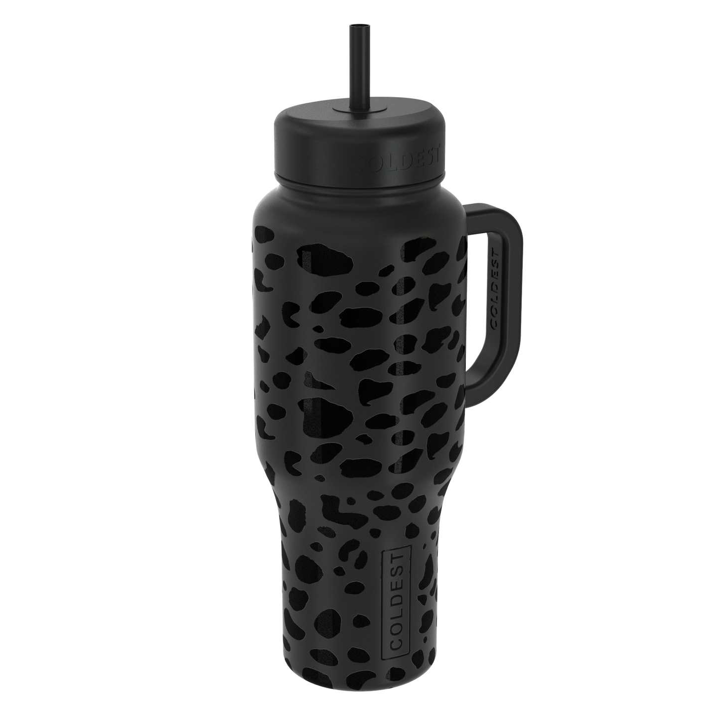 Coldest 36oz Hand Bottle -  Black Leopard