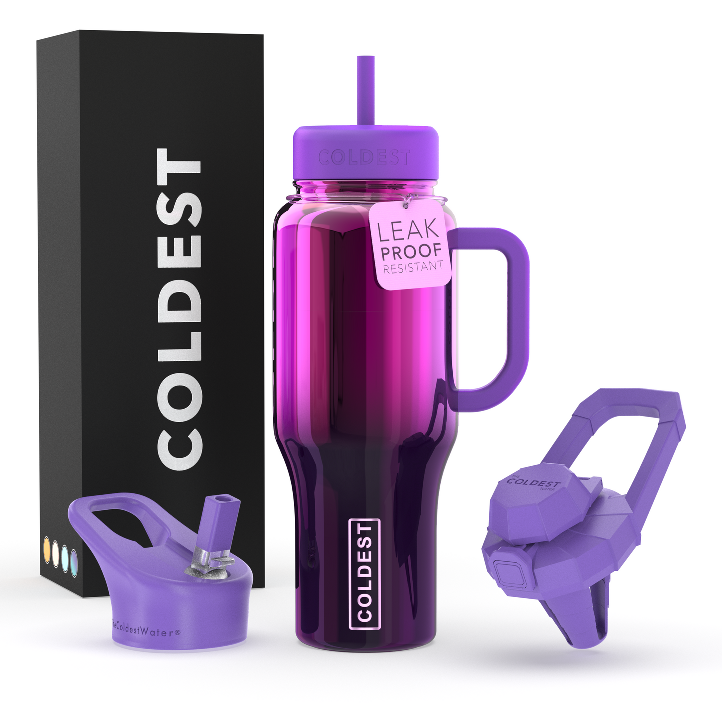 Coldest 36oz Hand Bottle - Purple Nova PREVENTA