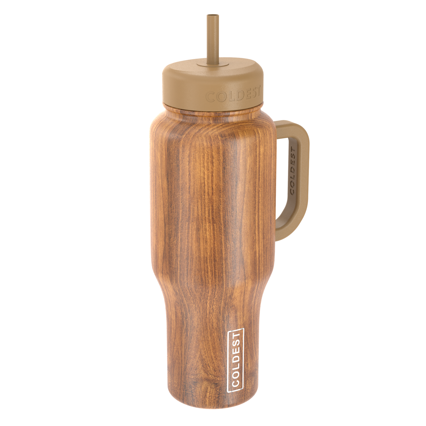 Coldest 46oz Hand Bottle -  Executive Wood