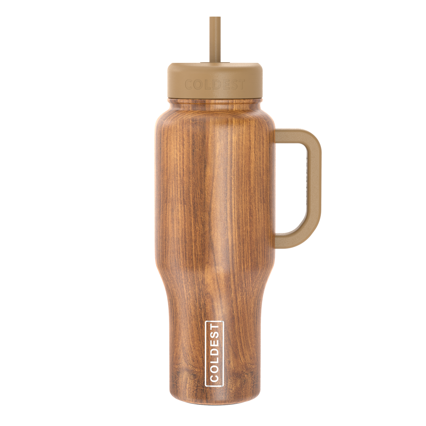 Coldest 46oz Hand Bottle -  Executive Wood